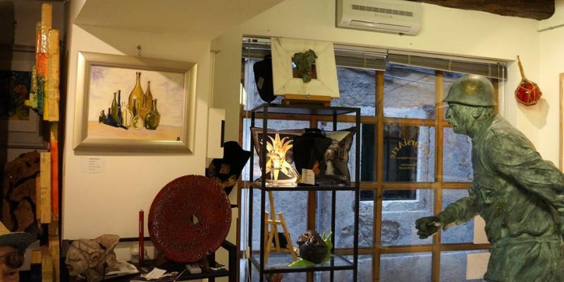 Ho partecipato con una mia opera alla mostra collettiva presso la Galleria d'Arte Accorsi Arte a Venezia