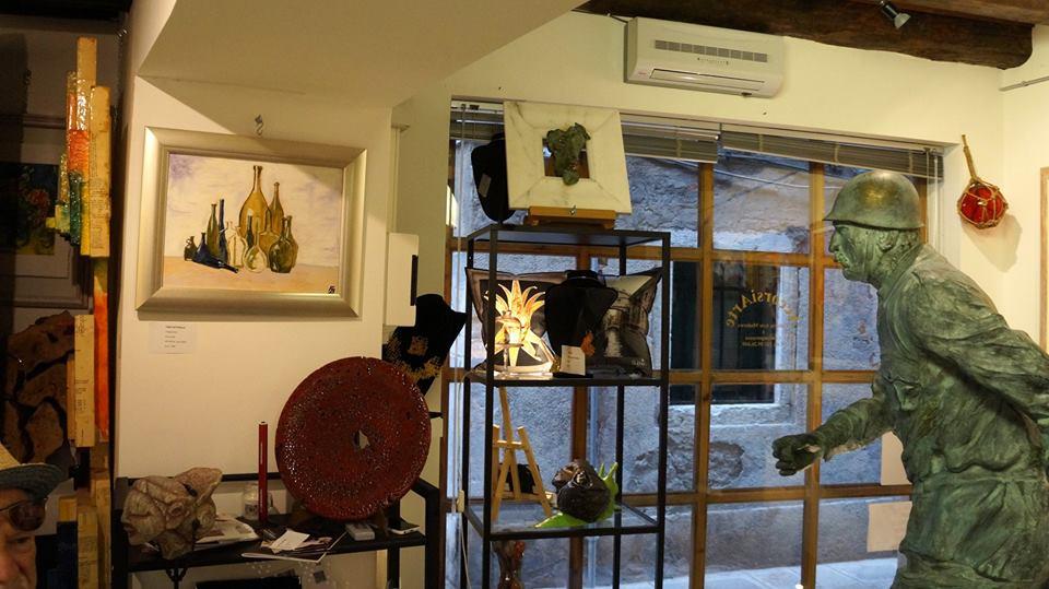 Ho partecipato con una mia opera alla mostra collettiva presso la Galleria d'Arte Accorsi Arte a Venezia