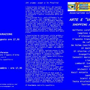 ART AND "UNIVERSO" SHOPPING ART 2018