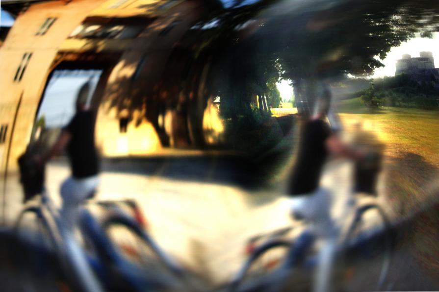 Castello di Torrechiara,ma l'arte va a destra o sinistra?????