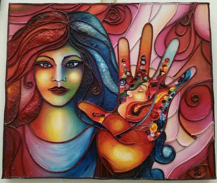 Klimt in my hands - version 3