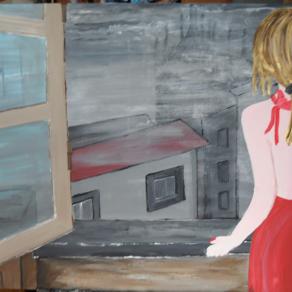 Finestra con vista su Milano