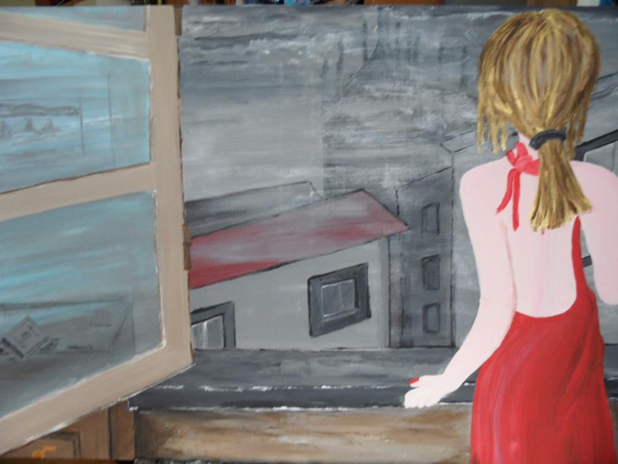 Finestra con vista su Milano