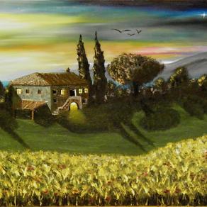 Tramonto di luglio in Toscana1