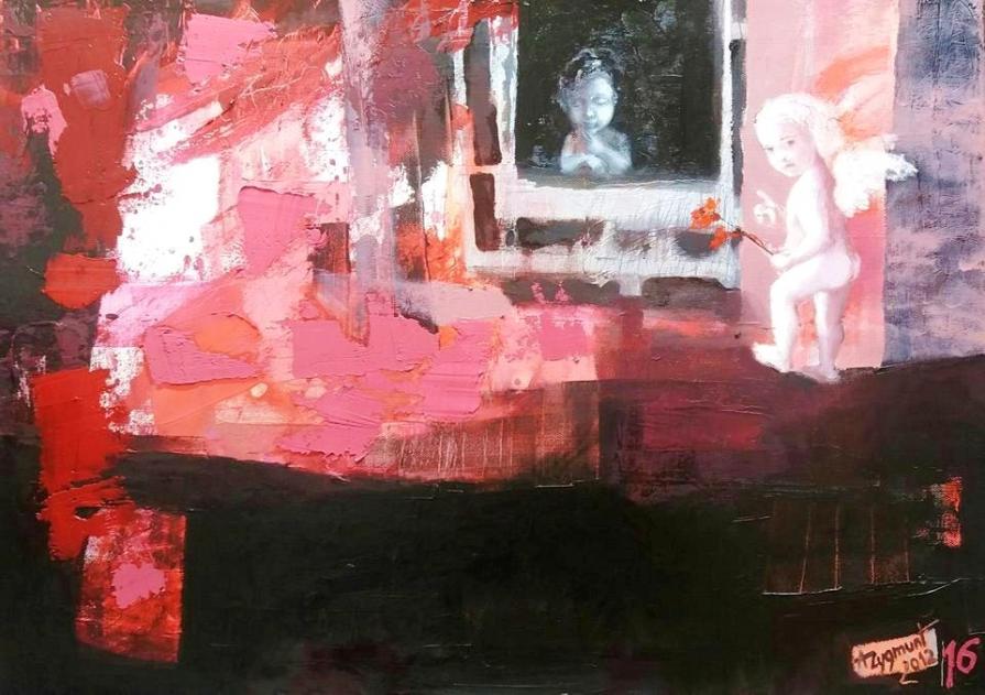 CARNIVAL IT'S OVER, year 2016, oils