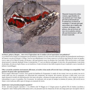 Interviste a due artiste di Soqquadro sulla rivista d'arte Eikon