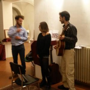 IL DEDALO DEI GINORI  ha ospitato VALENTINA LUPORINI, GABRIELE BONUCCELLI E MASSIMILIANO BRUNI