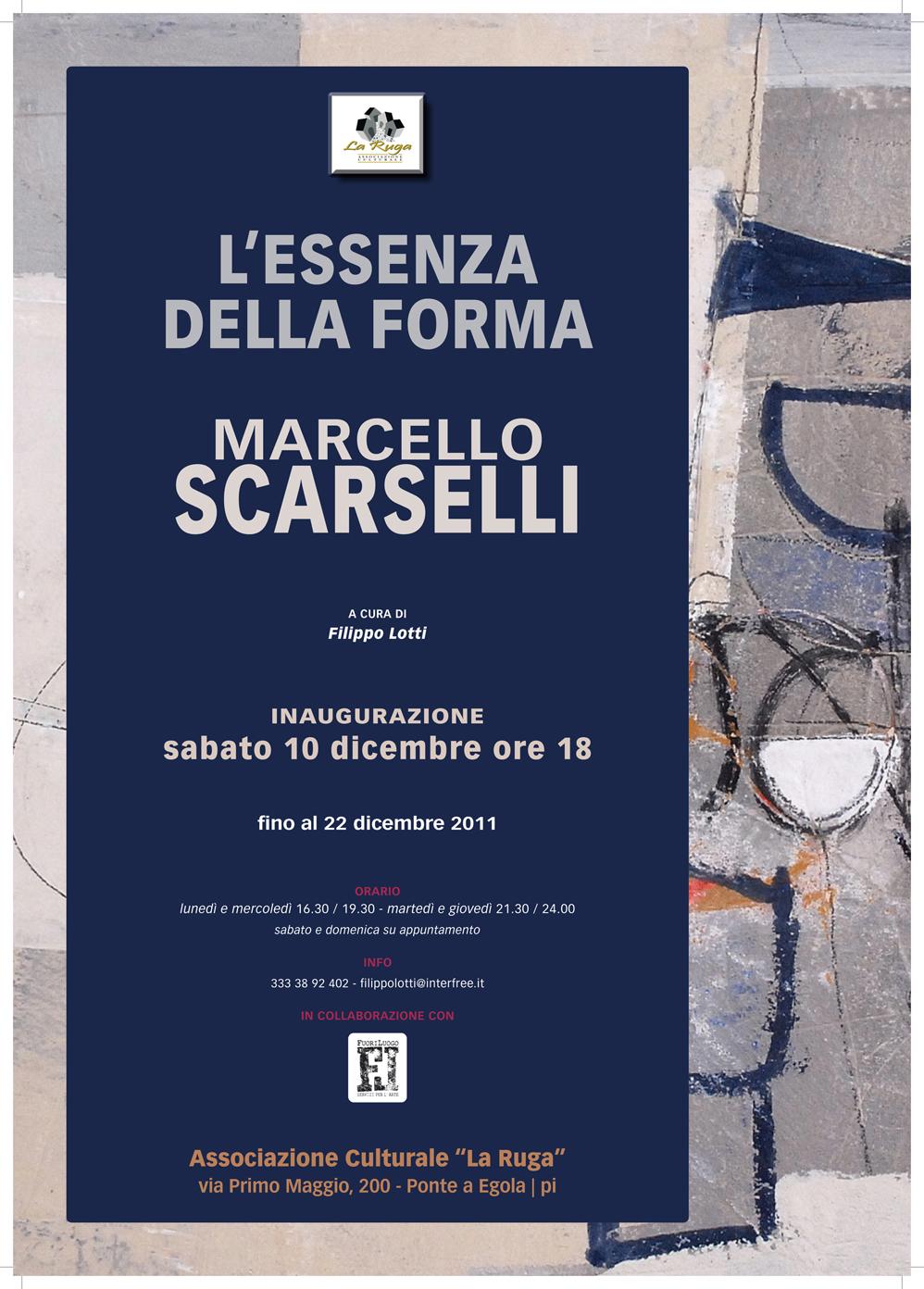 L'essenza della forma - Marcello Scarselli L'essenza della forma - Marcello Scarselli