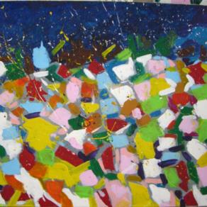 La città e i suoi colori nella notte