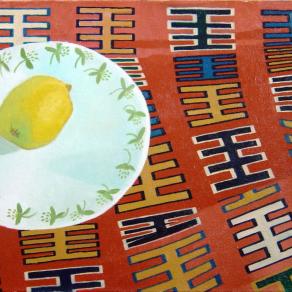 Natura morta su kilim