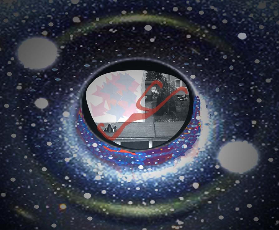 The black hole monster The black hole monster