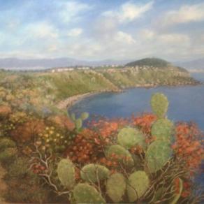 Paesaggio siciliano "Capo Milazzzo"