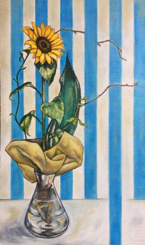 Sunflower and Stripes