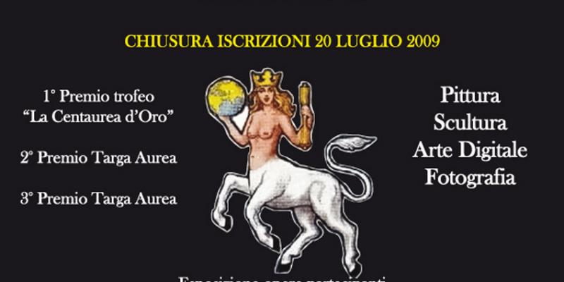 1° BIENNALE D'ARTE  PREMIO CENTAURESSA D'ORO