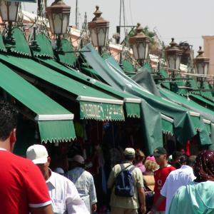 Marocco, Terre rosse, ocra, gialle