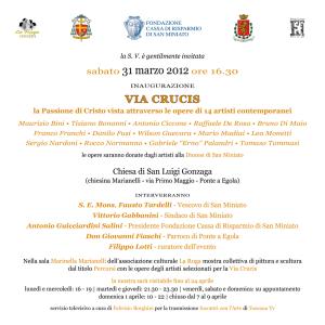 Via Crucis - la Passione di Cristo vista attraverso le opere di 14 artisti contemporanei Via Crucis - la Passione di Cristo vista attraverso le opere di 14 artisti contemporanei