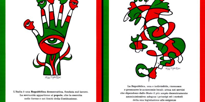 La Costituzione fa scuola al Polo Artistico di Latina Il viaggio di Pablo Echaurren La Costituzione fa scuola al Polo Artistico di Latina Il viaggio di Pablo Echaurren