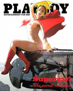 Playboy Magazine: Supergirl