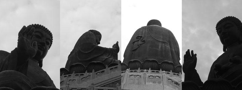 giant buddha blessing