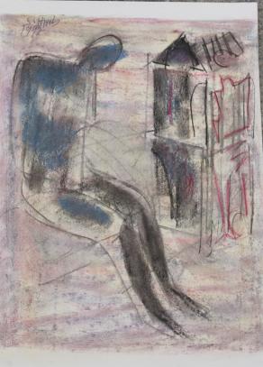 House , Casa "Pastel Drawing"