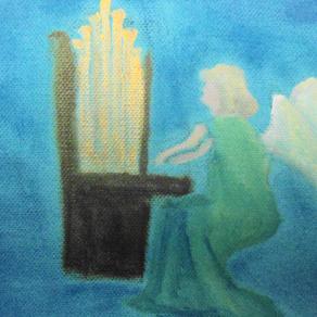 L'ARTISTA E GLI OMINI ...( particolare  angelo)