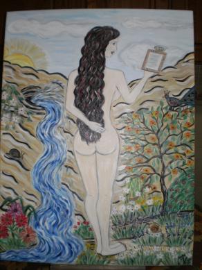 "La bella che si specchia alla fonte"