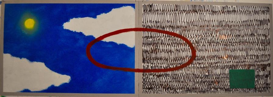 cielo e tratto - conciliazione orizzontale - dittico