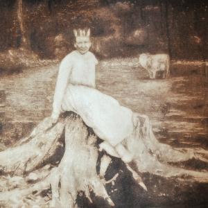 The crown - gumoil print