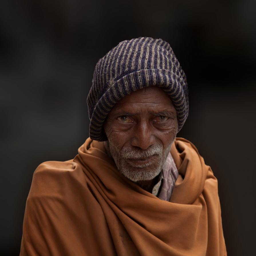 Man in Delhi