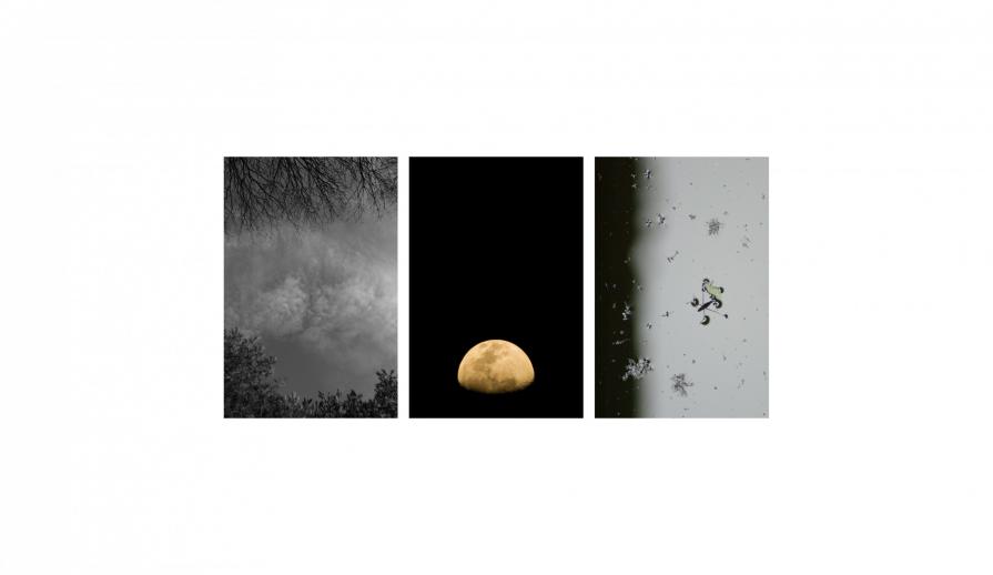 Last week - Digital photographs - A triptych on large print paper.