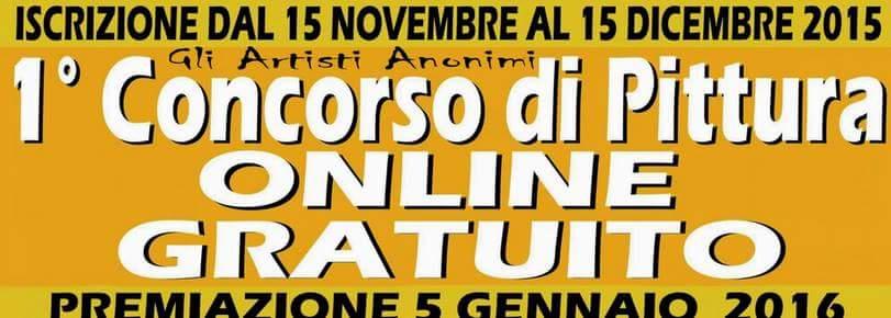Primo concorso di pittura on line