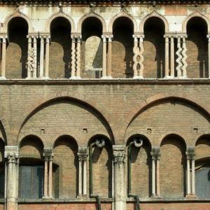 Italia. Emilia Romagna. Ferrara metafisica