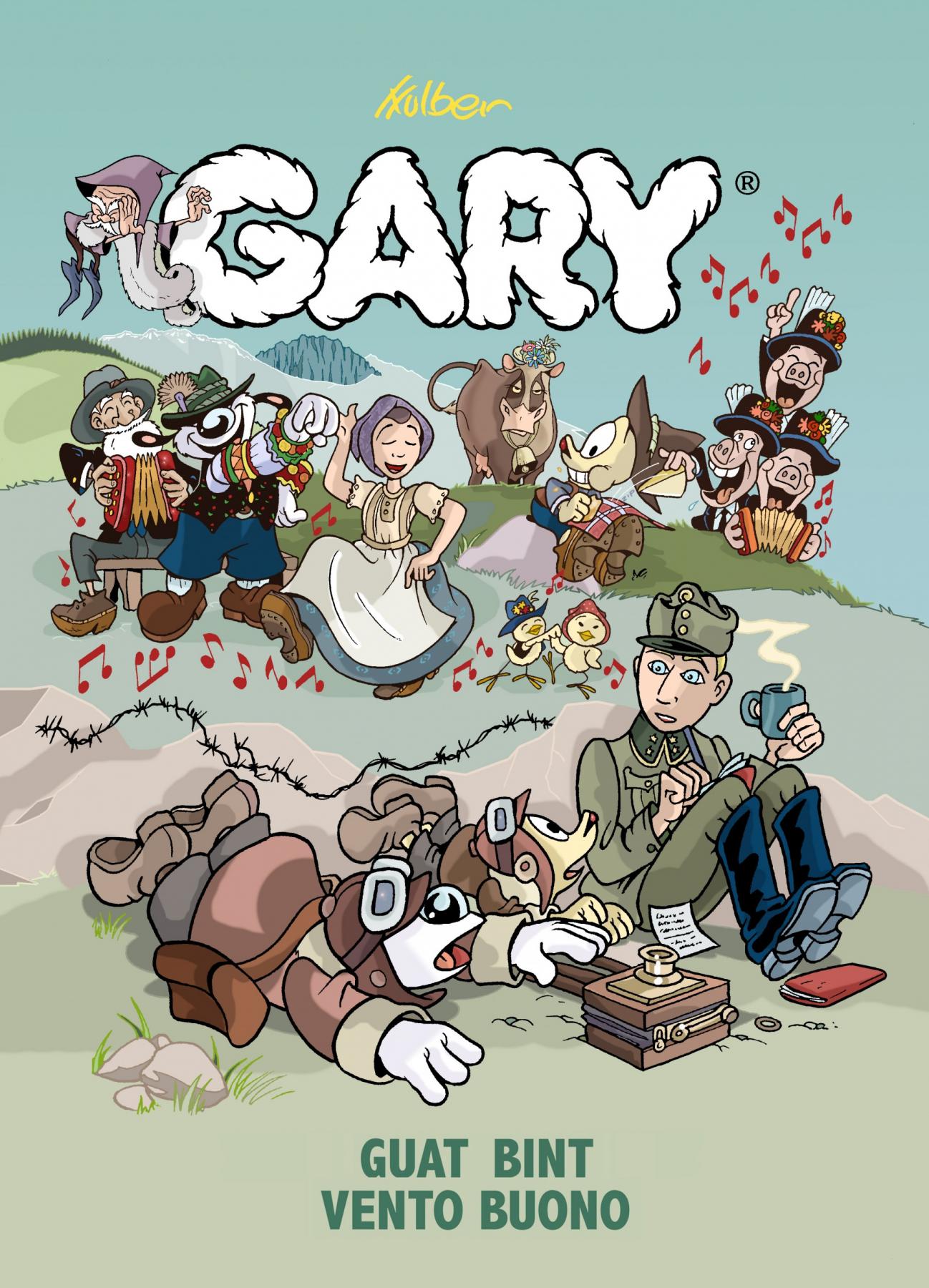 ISOLA LINGUISTICA RACCONTATA CON I FUMETTI DI GARY E SPIKE