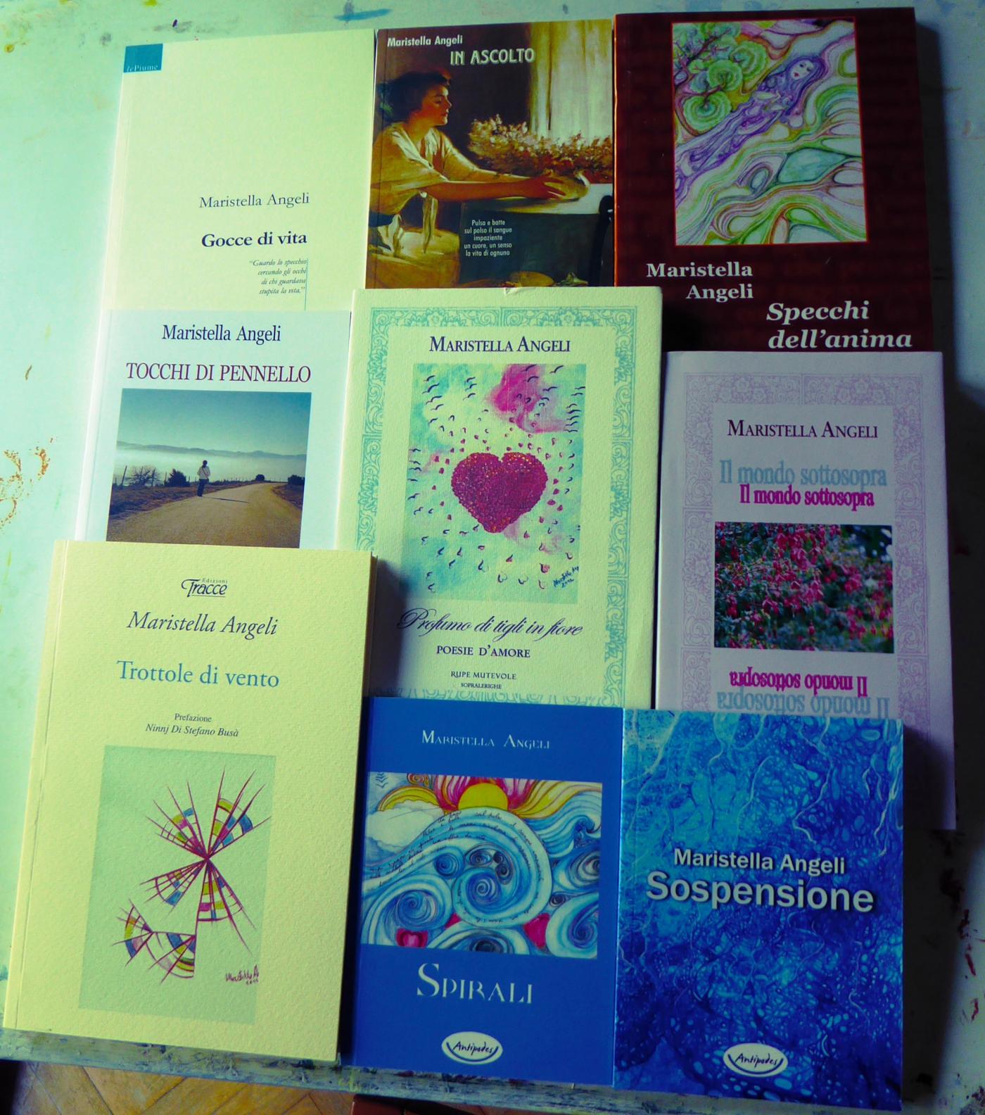 My published poetic collections