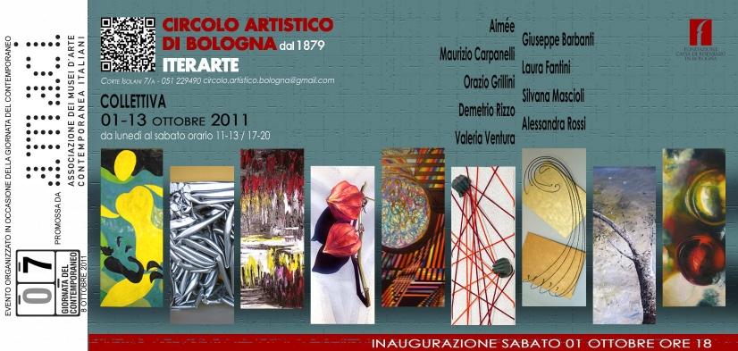 5 opere di demetrio al Circolo Artistico Bolognese