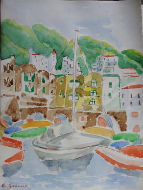 acquerello napoletano, Baia