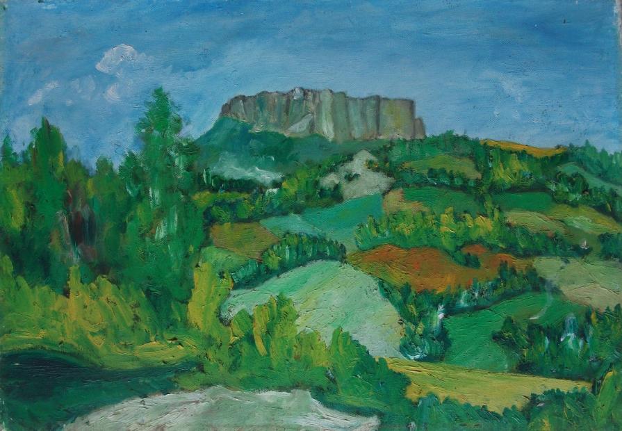 PIETRA DI BISMANTOVA (OLIO SU TELA -1967)