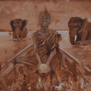 The monk and the elephants