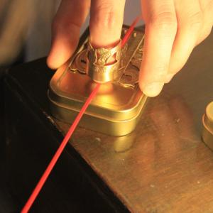 Device 3, or “Method for recording sound on a physical object, that can be easily reproduced to be heard, conserved, transferred” Device 3, or “Method for recording sound on a physical object, that can be easily reproduced to be heard, conserved, transferred”