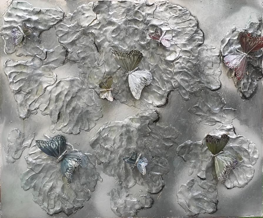 Manipolazione materica " Mariposas 1"