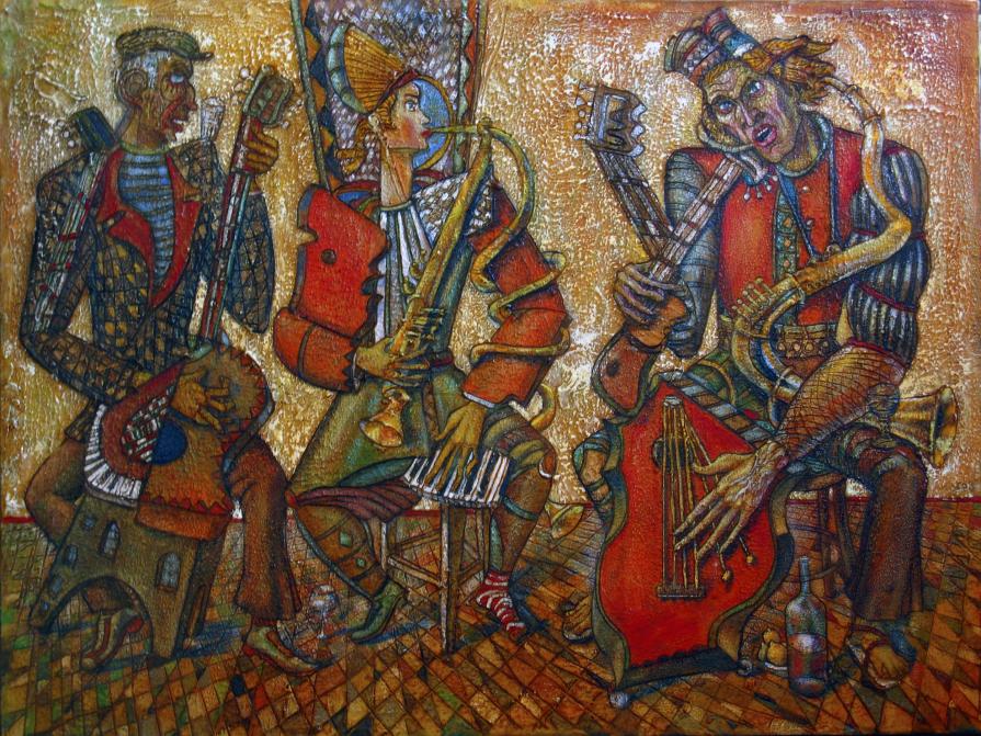 Трио с хулиганом    The trio with a bully