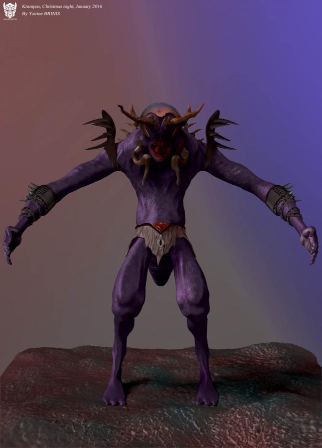 Krampus by Yacine BRINIS 2016 View 02