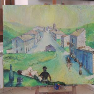 In ricordo di Fernando Sammarone, testo critico e biografia in occasione della mostra “L’anima di Giuliopoli tra luci e colori - Giuliopoli e l’Abruzzo reminiscenze di pittori locali" 