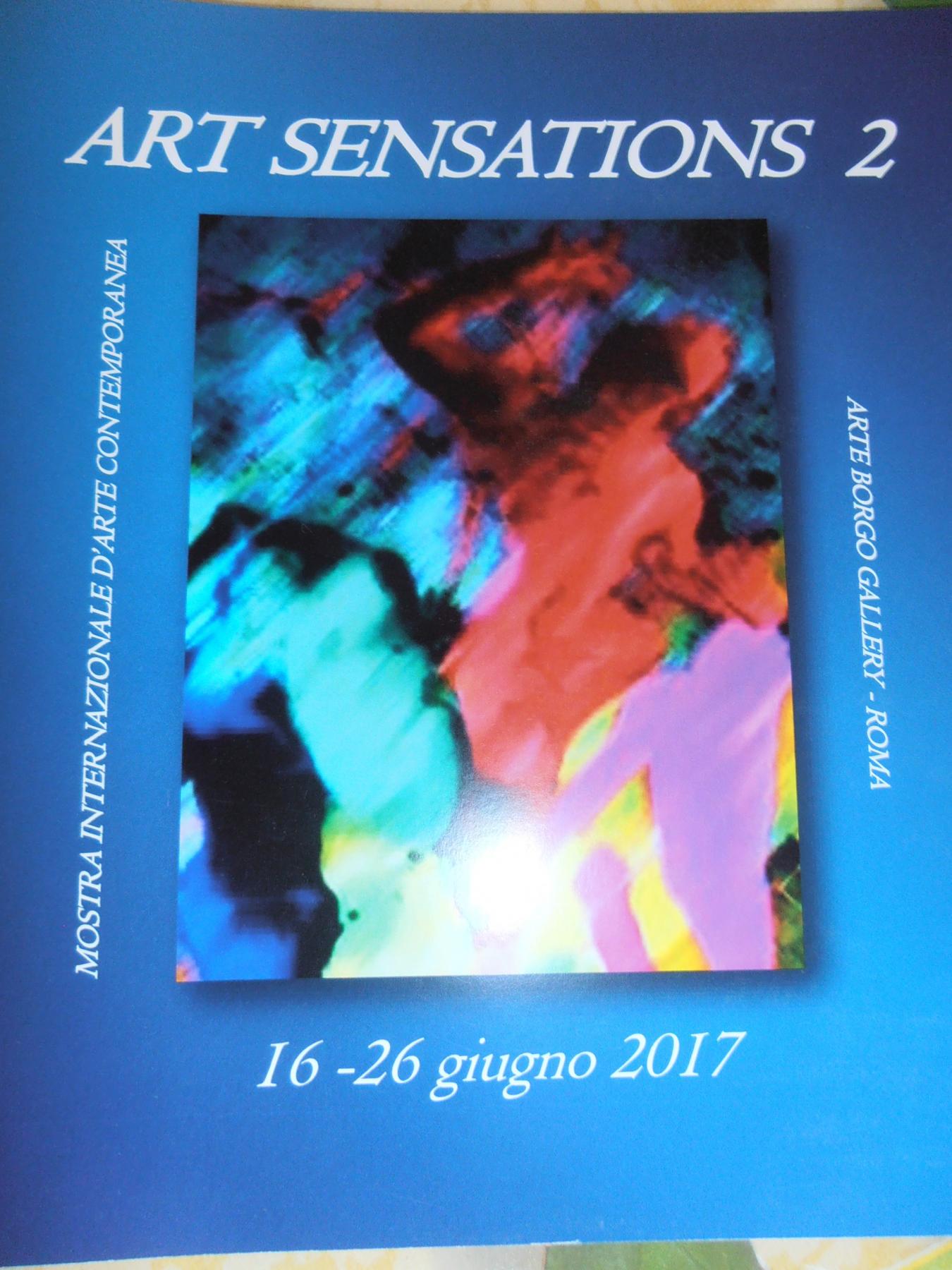 Catalogo d'arte "Art Sensations 2" Arte Borgo Gallery Roma