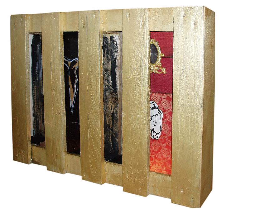 gabbia dorata -casa e chiesa gabbia dorata -casa e chiesa