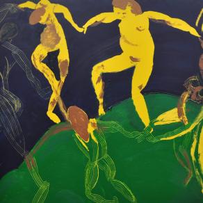 PARTICOLARE II DELLA REINTERPRETAZIONE DE : LA DANZA