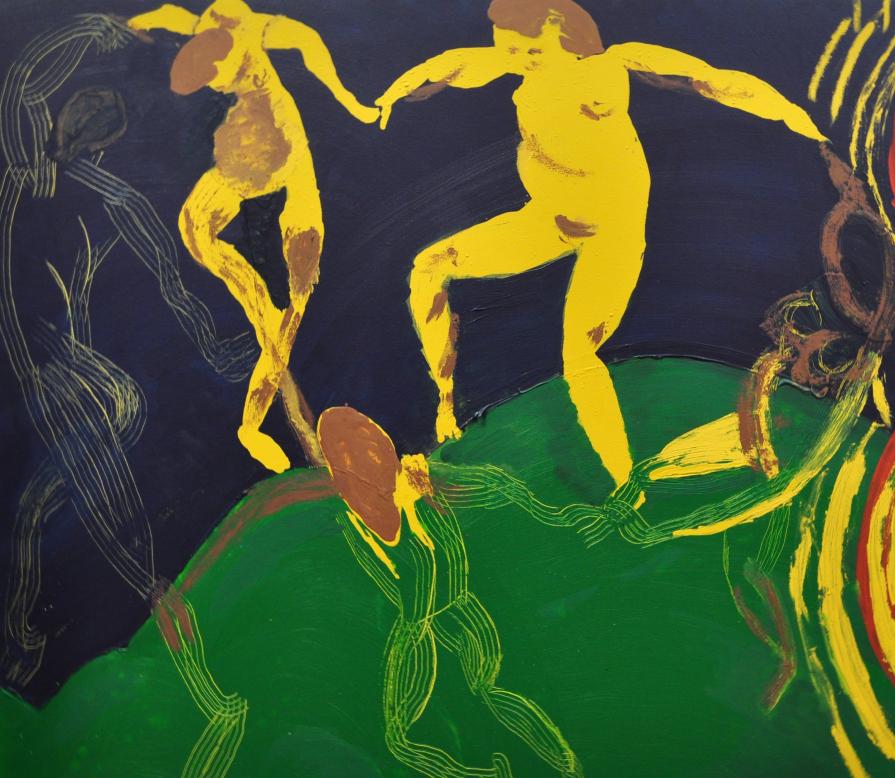 PARTICOLARE II DELLA REINTERPRETAZIONE DE : LA DANZA