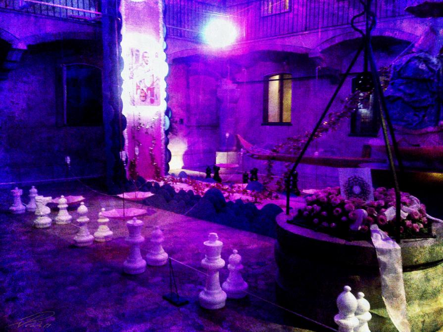 Commemorative courtyard exhibition in Ljubljana