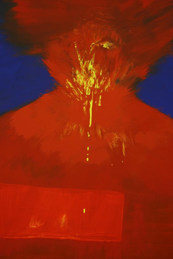 SELF PORTRAIT 2013, acrilico su tela cm 100x80