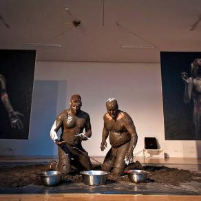 J'm - live installation CENTER OF CONTEMPORARY ART Toruń 2013 